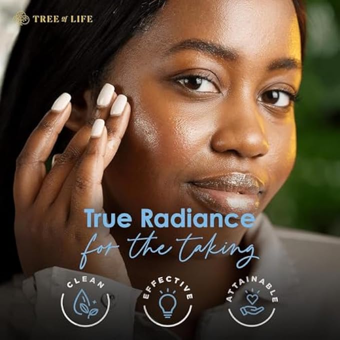 TREE OF LIFE BEAUTY VITAMIN C AND HYALURONIC ACID FACIAL SERUM DUO, SMOOTHING AND RENEWING, DERMATOLOGIST-TESTED - 2- SKIN CARE SET - Image 4